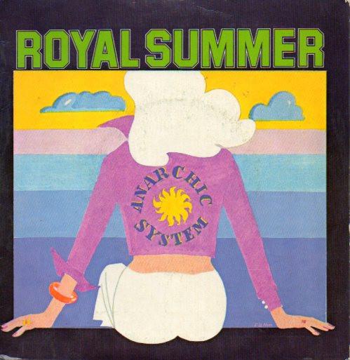 

7-дюймовая пластинка ANARCHIC SYSTEM Royal Summer SG443 DiscAz 1973 Франция Поп Б/у