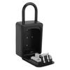 4 Digit Combination Lock Box Metal Shackle Password Container for Storing Keys Cards Hanging Or Wall Mounting