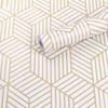 45cm Decorative Walls Paper Wall Sticker Wallpaper Self Adhesive Anti Fouling Peel and Stick Wallpaper Geometry PVC Wallpapers