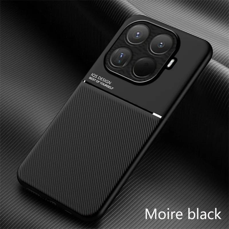 For Xiaomi MI 17T Pro Magnetic Leather Texture Phone Case For Xiaomi 17T Pro Soft Silicone Shockproof Protective Back Cover