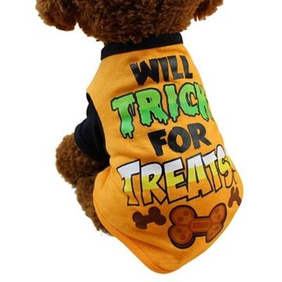 Dog Clothes Cool Cute Halloween Pet T Shirts Clothing Small Puppy Costume