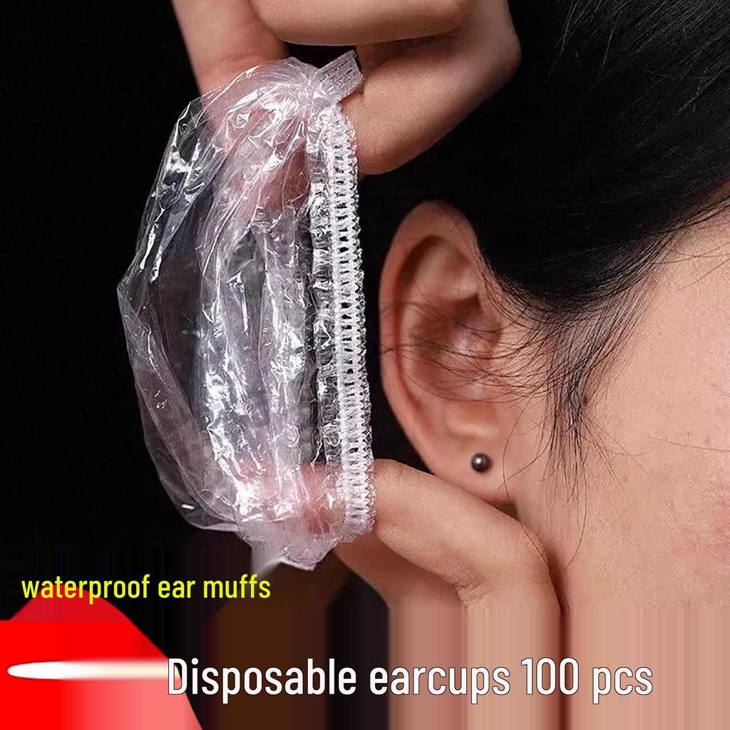 Waterproof Disposable Ear Covers for Hairdyeing, Hairdressing, and Shampoo Protection