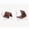 Multifunctional Wooden Phone Holder Small Solid Business Card Display Rack Desktop Decoration Stable Desktop Phone Stand