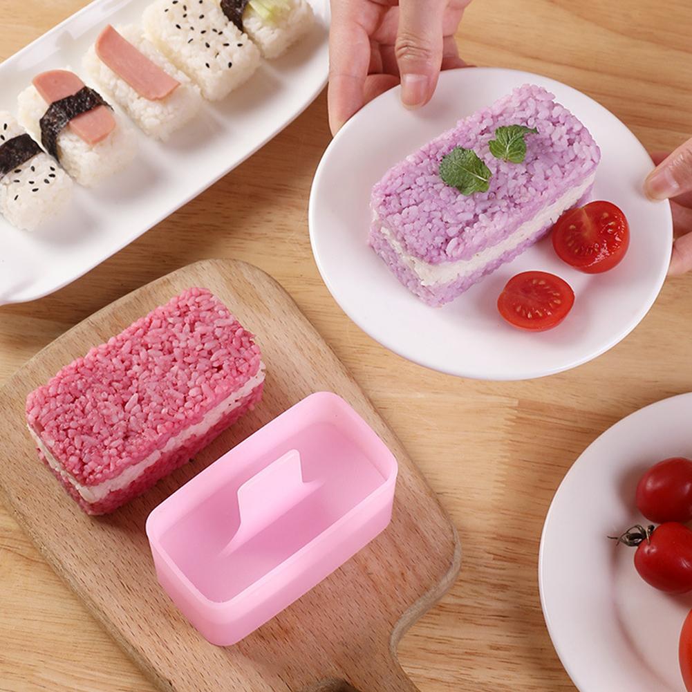 DIY Sushi Mold Onigiri Rice Ball Food Press Rectangular Triangular Sushi Maker Mold Japan Bento Rice Ball Maker Mold Kit