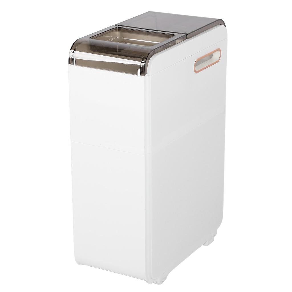 Slim Bathroom Storage Cabinet Plastic Narrow Bathroom Storage Space Saving Floor Organizer Side Unit