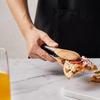 Premium Olive Wood & Stainless Steel Food Tong