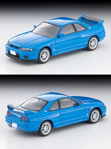 TOMYTEC Tomica Limited Vintage Neo 1/64 Scale LV-N308e Nissan Skyline GT-R V-spec LM Limited Champion Blue 1996 Model (Finished Product) 335986