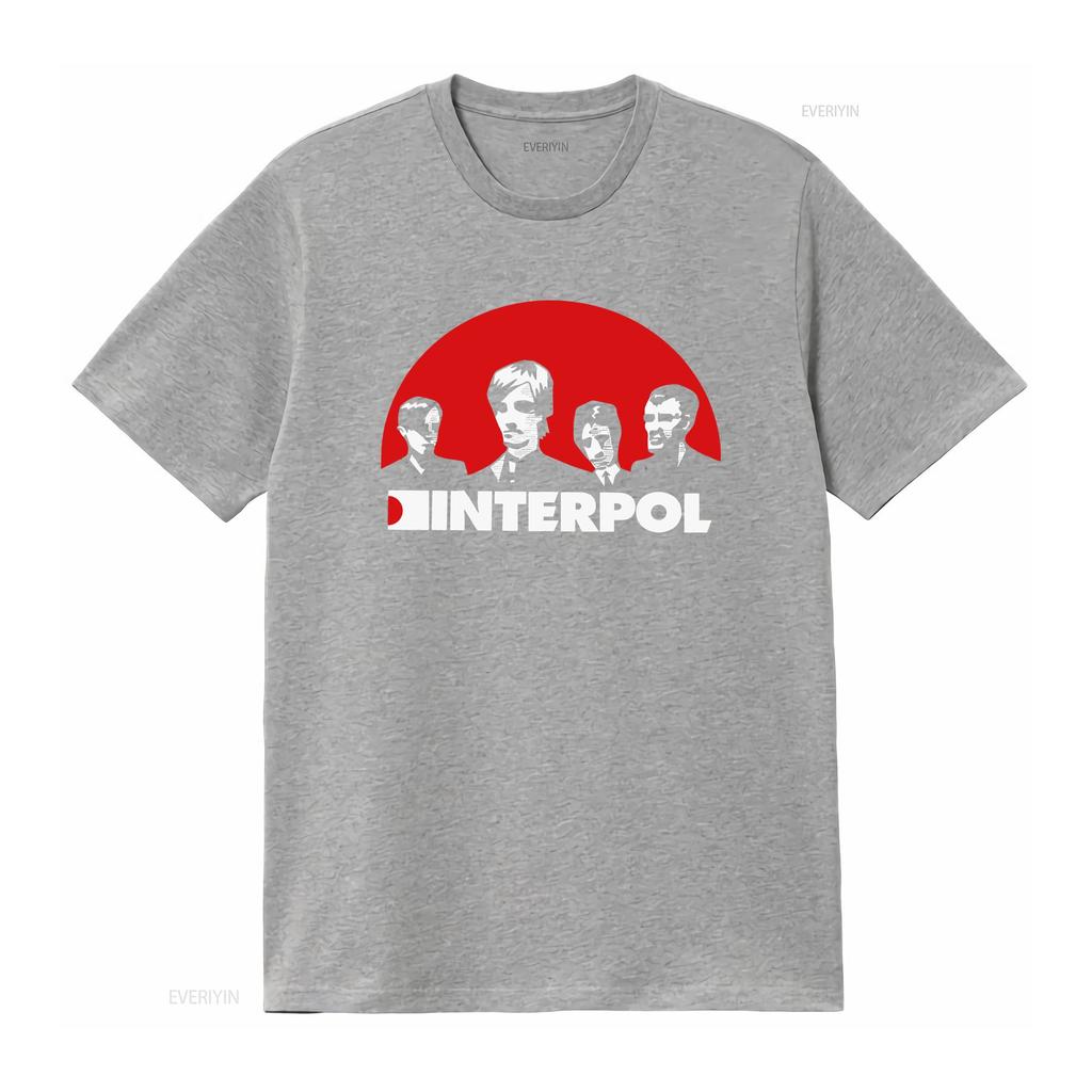 Interpol Band For Fans Style Men's Womens Top T Shirt Clothing Size S 5XL Best Anniversary Vintage Washed Stretched Graphic