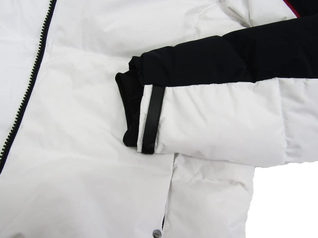 POLO RALPH LAUREN Big Pony Ripstop Parka Down Size 0101876 Men's Jacket, L, White/Black, [Used]