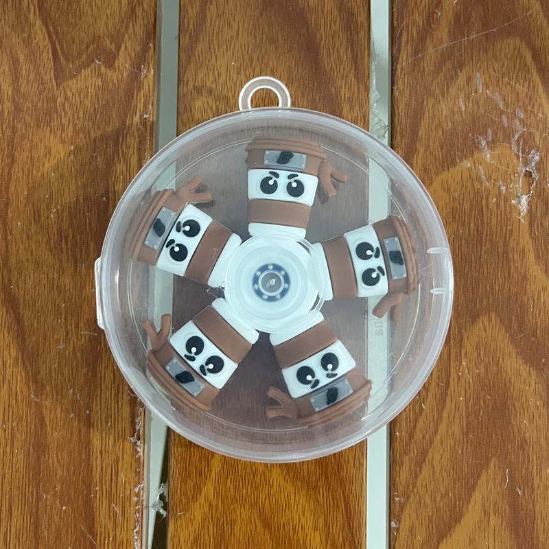 Italian Brainrot Tung Fidget Spinner Chain Toy Deformed Antistress Hand Spinner Vent Toy Adult Stress Relief Fidget Sensory Gyro