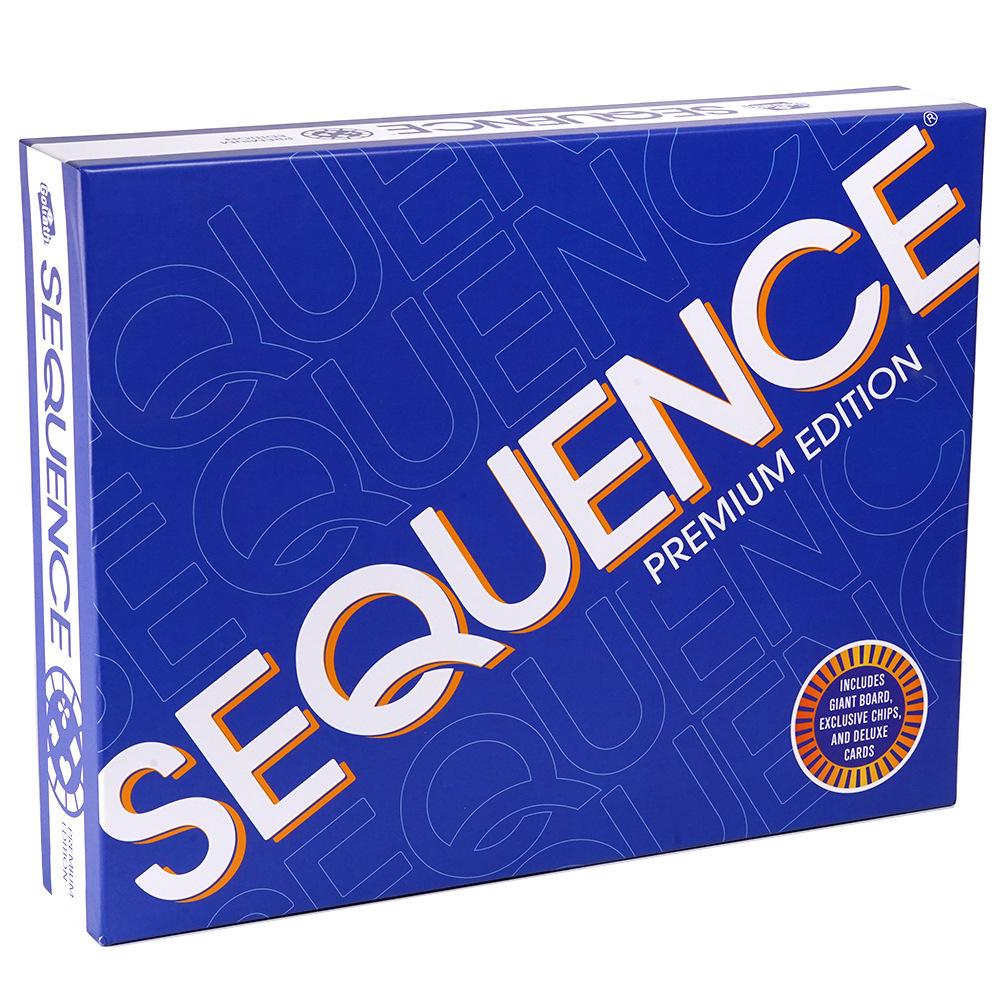 Sequence Maze: Tic-Tac-Toe Table Game - English Version for Parties & Leisure