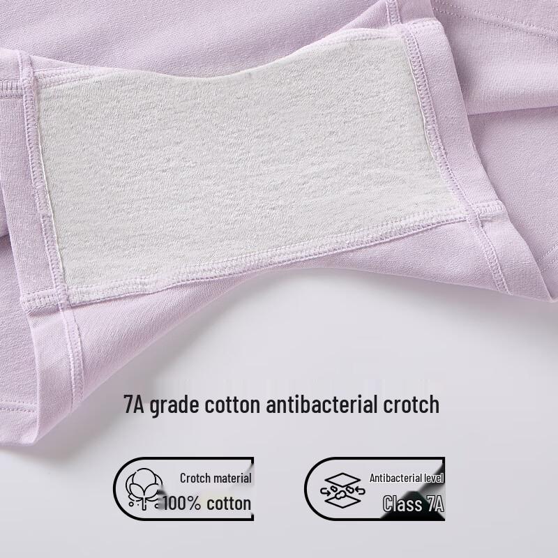 Urban Beauty Women's High-Waisted Cotton Boxer Briefs 3-Pack