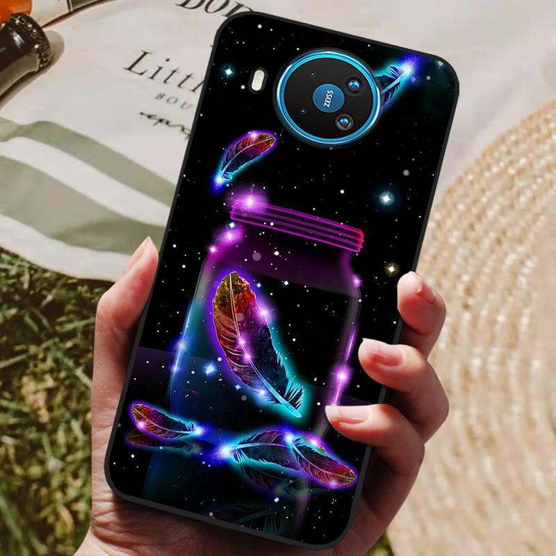 For Nokia 8.3 5G Case Soft TPU Silicone Cover for Nokia 8.3 Nokia8.3 5G Phone Case 6.81 Inch Cute Cat Protective Case Bumper