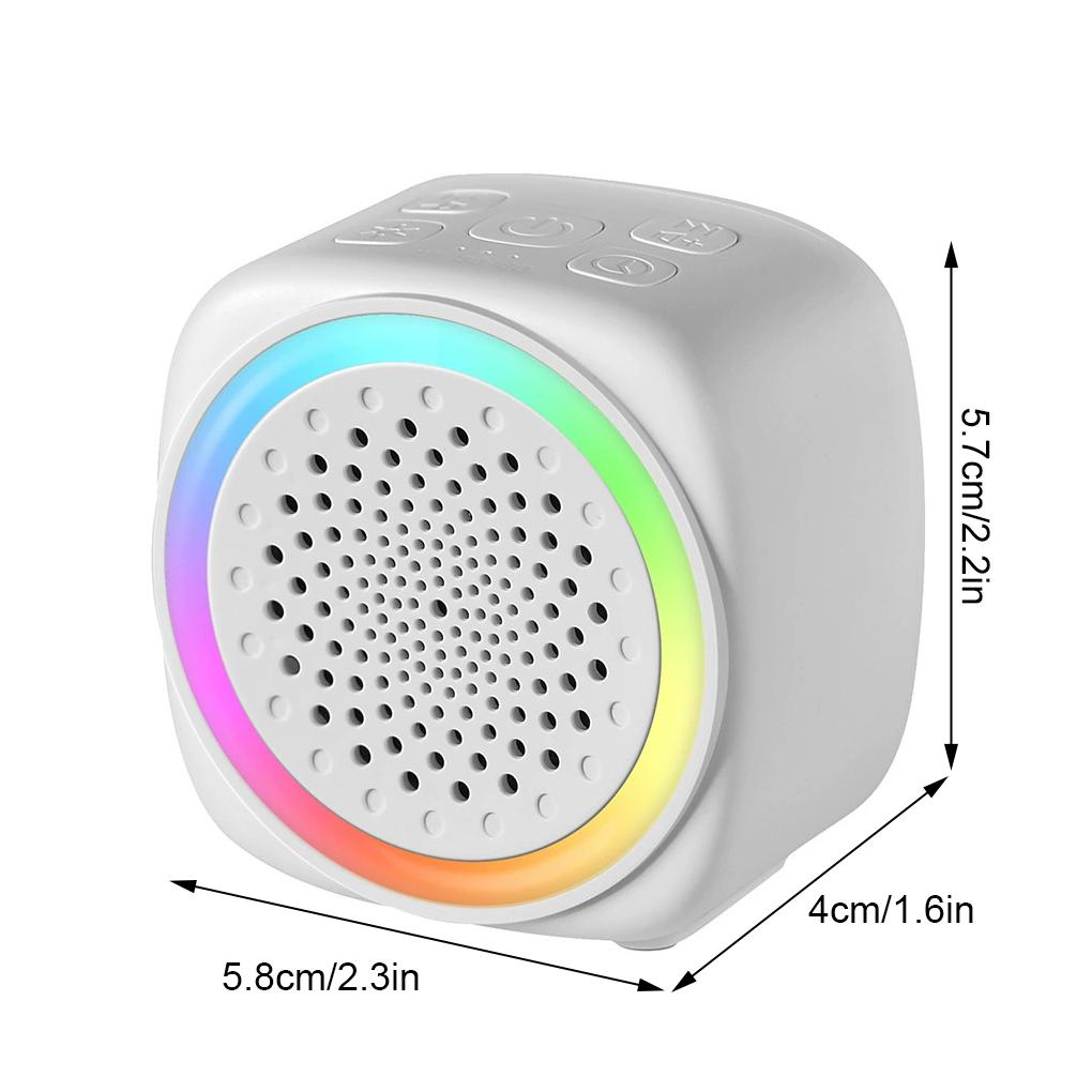 Colorful White Noise Sleep Formonitor Compact Portable Harmonious Sound White Noise Sound Machine