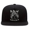 Modlící se ruce Jen Bůh mě může soudit Plochý kšilt Čepice Polyester Venkovní Street Fashion Snapback