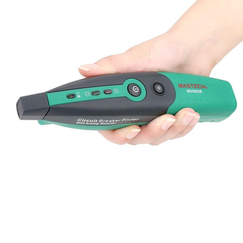 With Flashlight 220v/110v Fuse Socket Tester Automatic Circuit Breaker Finder Circuit Tester EU US