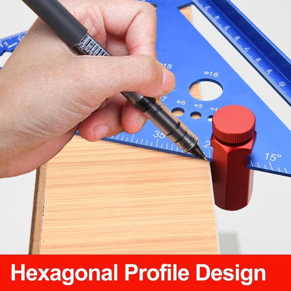 Carabiner Hook Auxiliary Clamp Rafter Gauge Clamps  For Carpentry Squares and Circular Saw