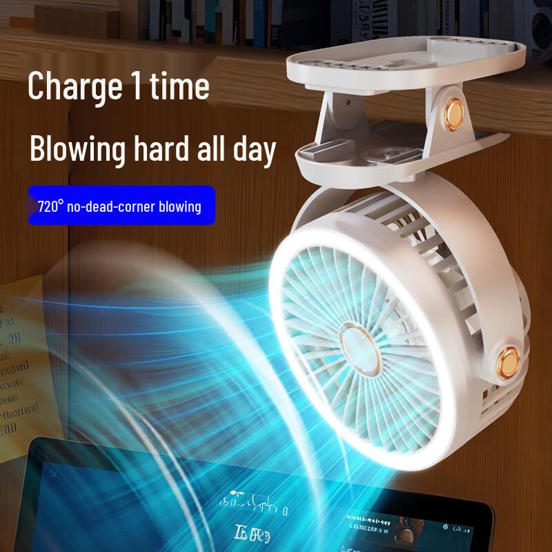 Li Shen Mini USB Quiet Clip-on Desk Fan