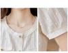 Elegant Summer Women's Two-Piece Short-Sleeved Skirt Set