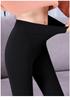 Little Ono Women's Gray Knit Slimming Base Layer Pantyhose - Spring Outerwear, Miu Style, Slim Waist.
