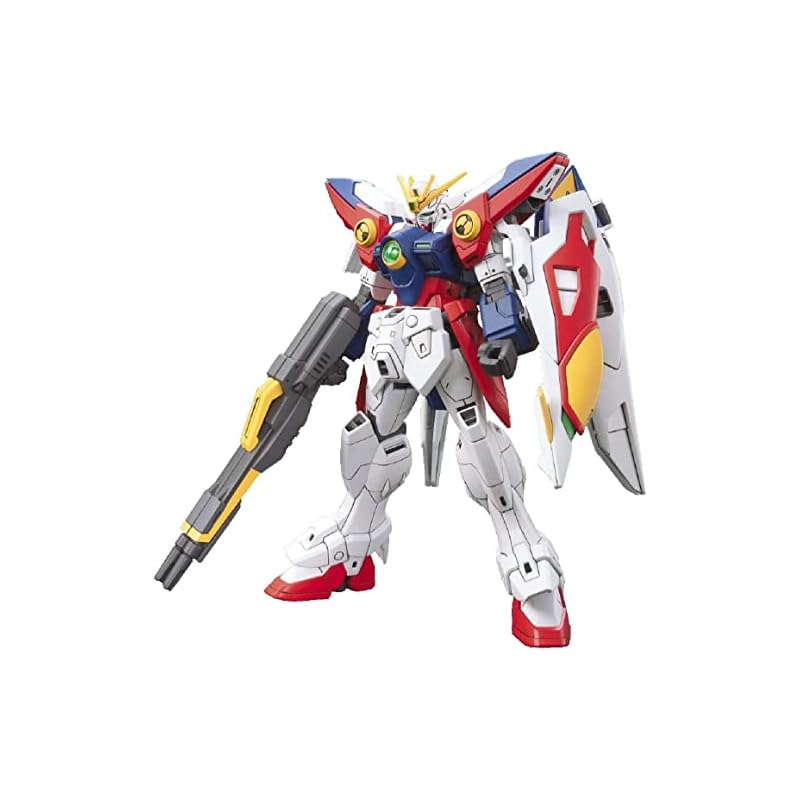HGAC 1/144 XXXG-00W0 Wing Gundam Zero (Mobile Suit Gundam Wing) Ages 8 and Up