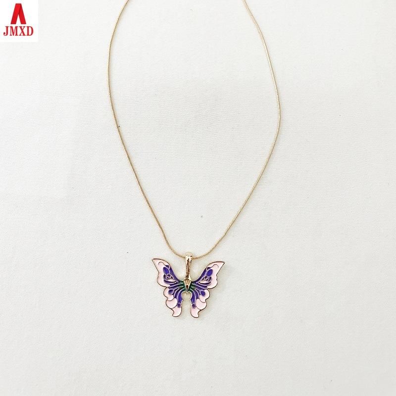 JMXD-Butterfly Fairy Necklace Dream Wonderland Alina Butterfly