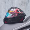 Motorcycle helmet Men's and women's face-off helmet Summer locomotive full helmet Universal safety in all seasons