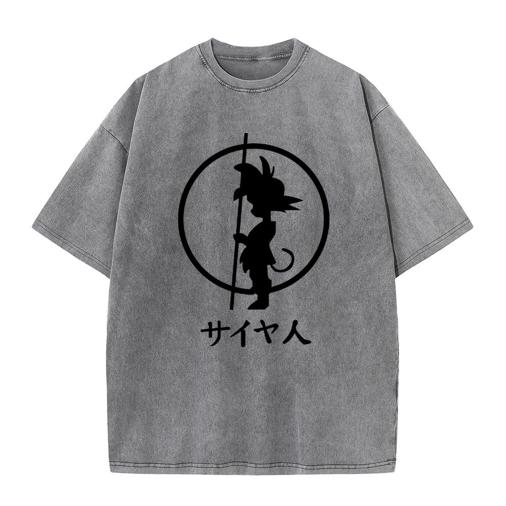 2026 100% Cotton Washed Old Craft Oversized T Shirt Big Size O-neck Oversized Men Tshirt Cool T-shirt Women Tee S серый