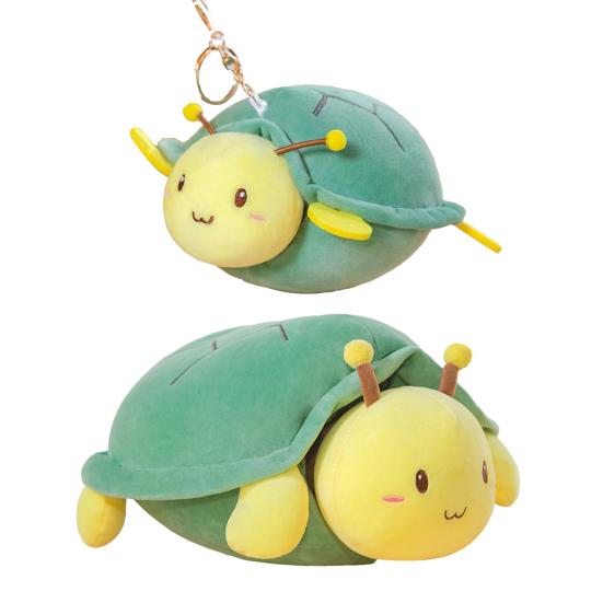 2-in-1 Plush Toy Detachable Cartoon Turtle Shell Plushie Soft Stuffed Animal Pillow Creative Birthday