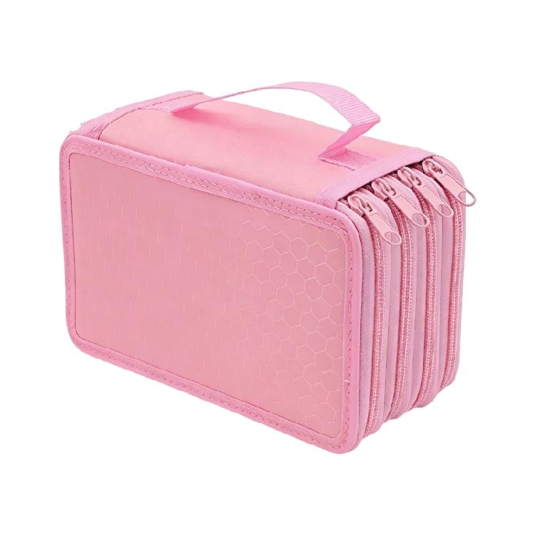Neatly Organized 4 Level Pencil Holders With 72 Dedicated Slots Waterproof Cloth Fabric Stationeries Organizers Bag