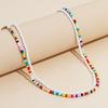 2pcs Bohemia Colorful Beaded Elasticity Waist Belly Chain For Women Summer Beach Waistband Bikini Beads Jewelry Y031