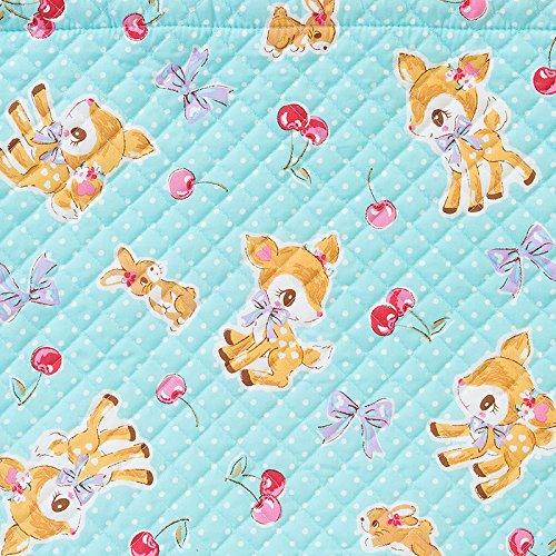 Sanrio Humming Mint Quilted Hand String Drawstring Bag (Cherry)