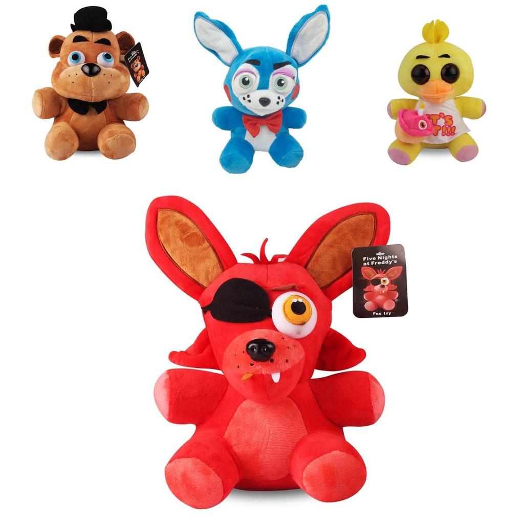 Cute Five Nights At Freddy's Fnaf Toy Plush Soft Gift 18/25cm Yellow Brown Purple Blue Red White