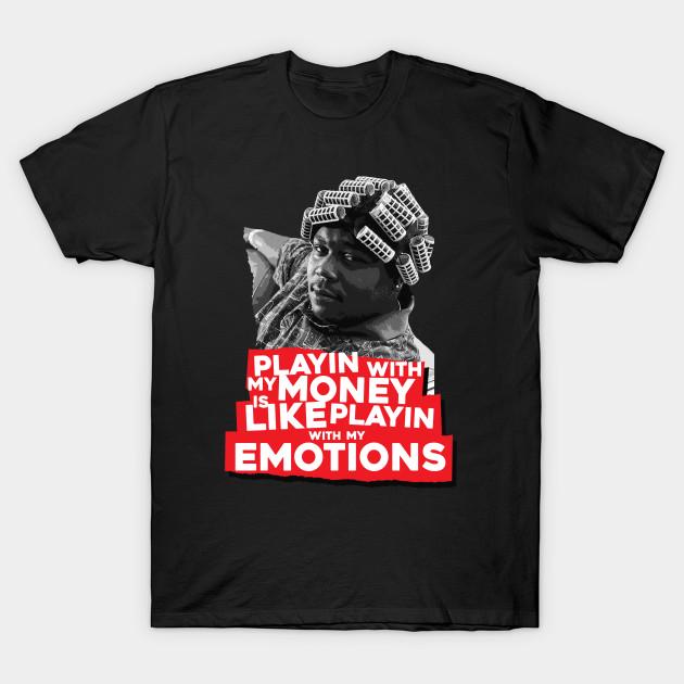Men Black Print T-shirt Big Worm - Emotions No-Cut Transfer Paper Print Cotton Tshirt S чёрный
