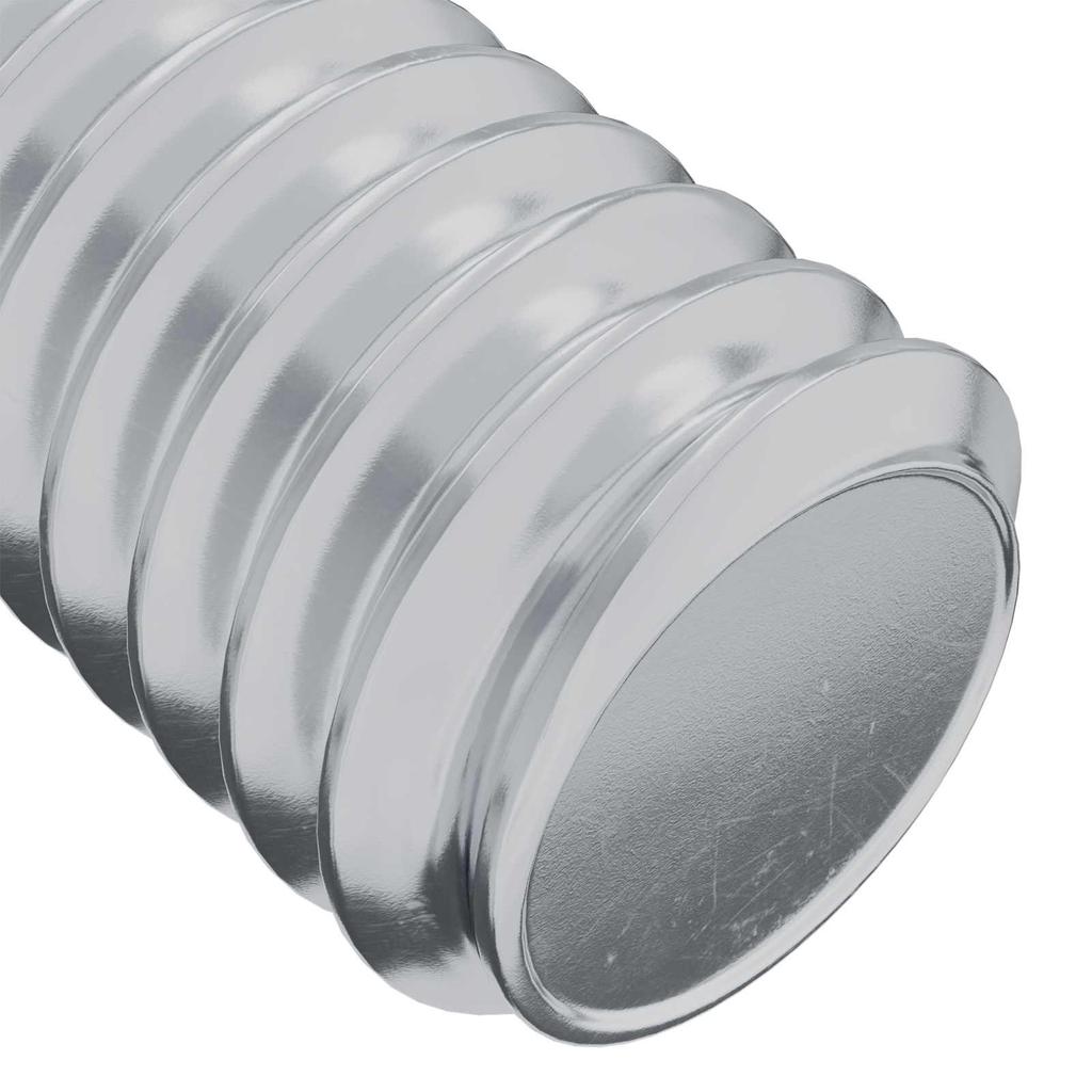 Hex Phillips Head Security Screw 12 Pcs Silver M6 * 30 Mm Steel