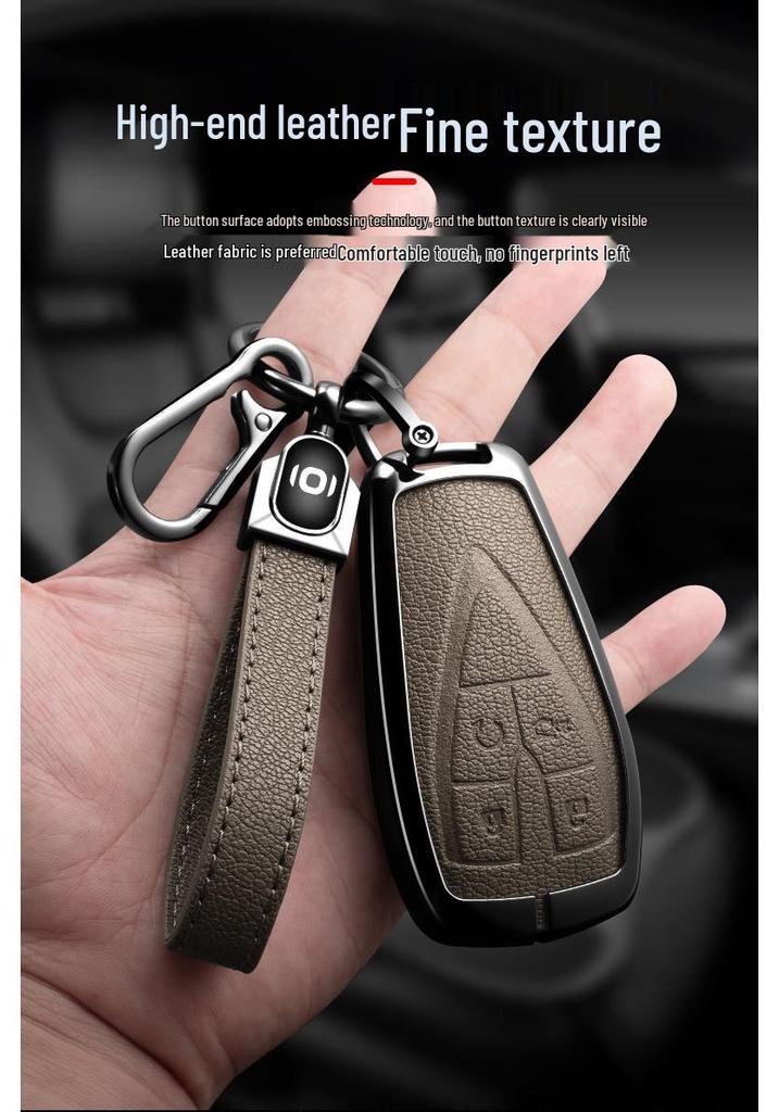 Schlüsselabdeckung für Changan Qiyuan A05/A07 - Metallgehäuse & Autoschnalle