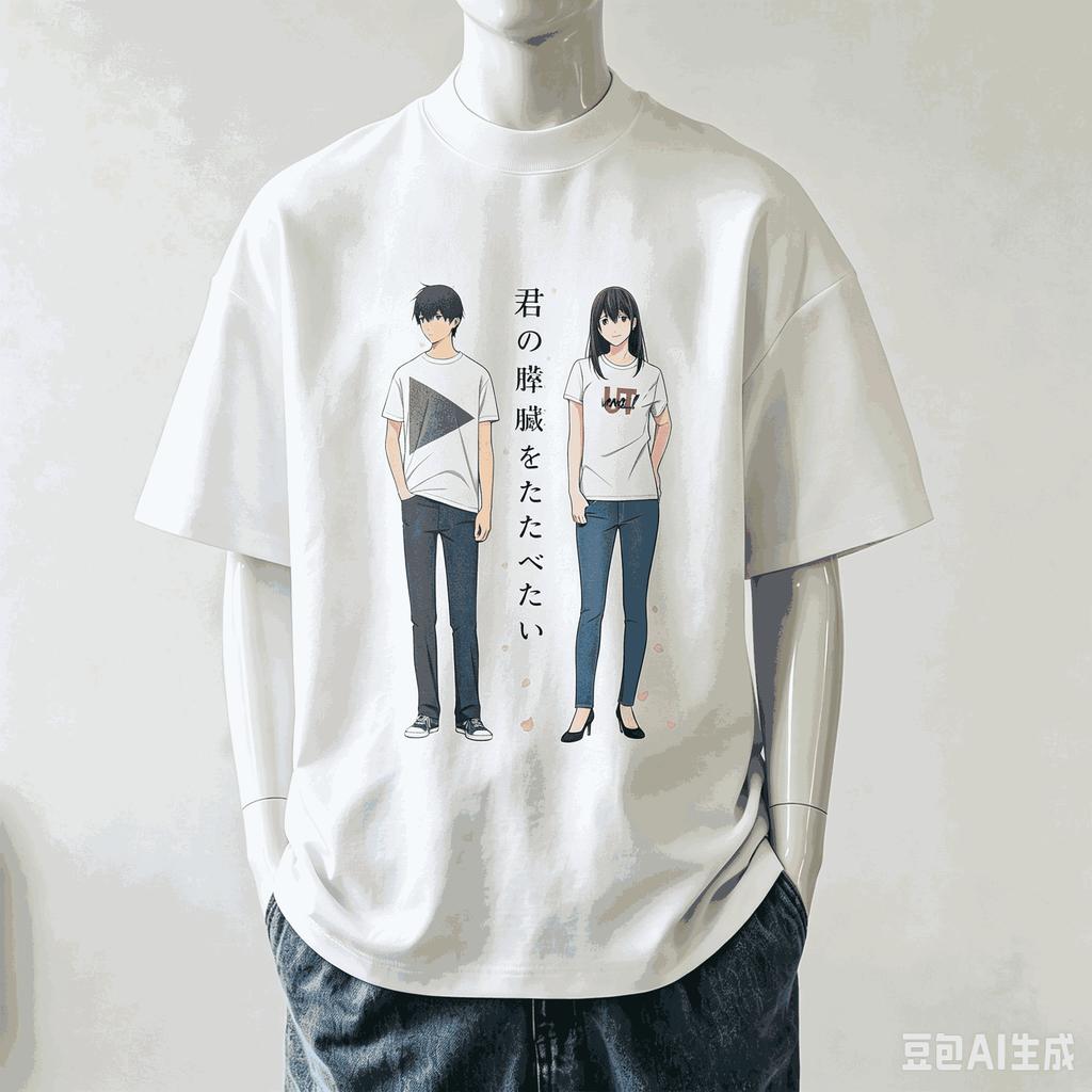I Want to Eat Your Pancreas Anime Lover T-shirt Harajuku Cotton New Model High Street Retro Ove