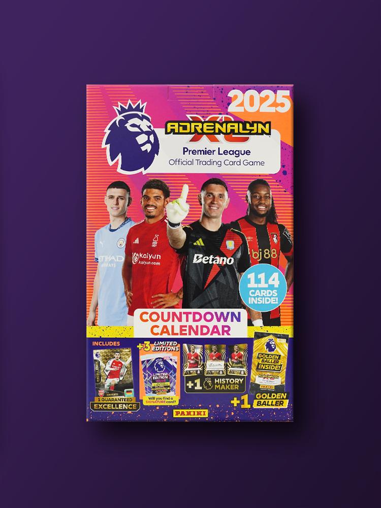 

Panini EPL 2025 Countdown Calendar Sports Card