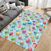 Colorful Balloons and Gifts Pattern suitable as a non-slip mat for the living room or bedroom sofa