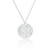 [NAOTJEWELRY] [Naot Jewelry] Women's Necklace Mesh Plate Necklace Silver