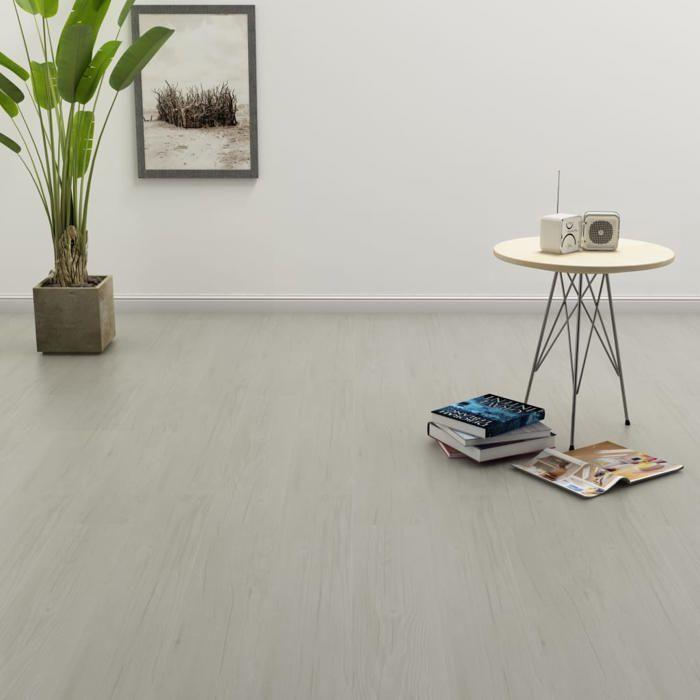 VidaXL Planches de Plancher Autoadhésives Revêtement de Sol Dalle de Sol Salon Salle de Séjour Chambre à Coucher Maison 3 mm 143873