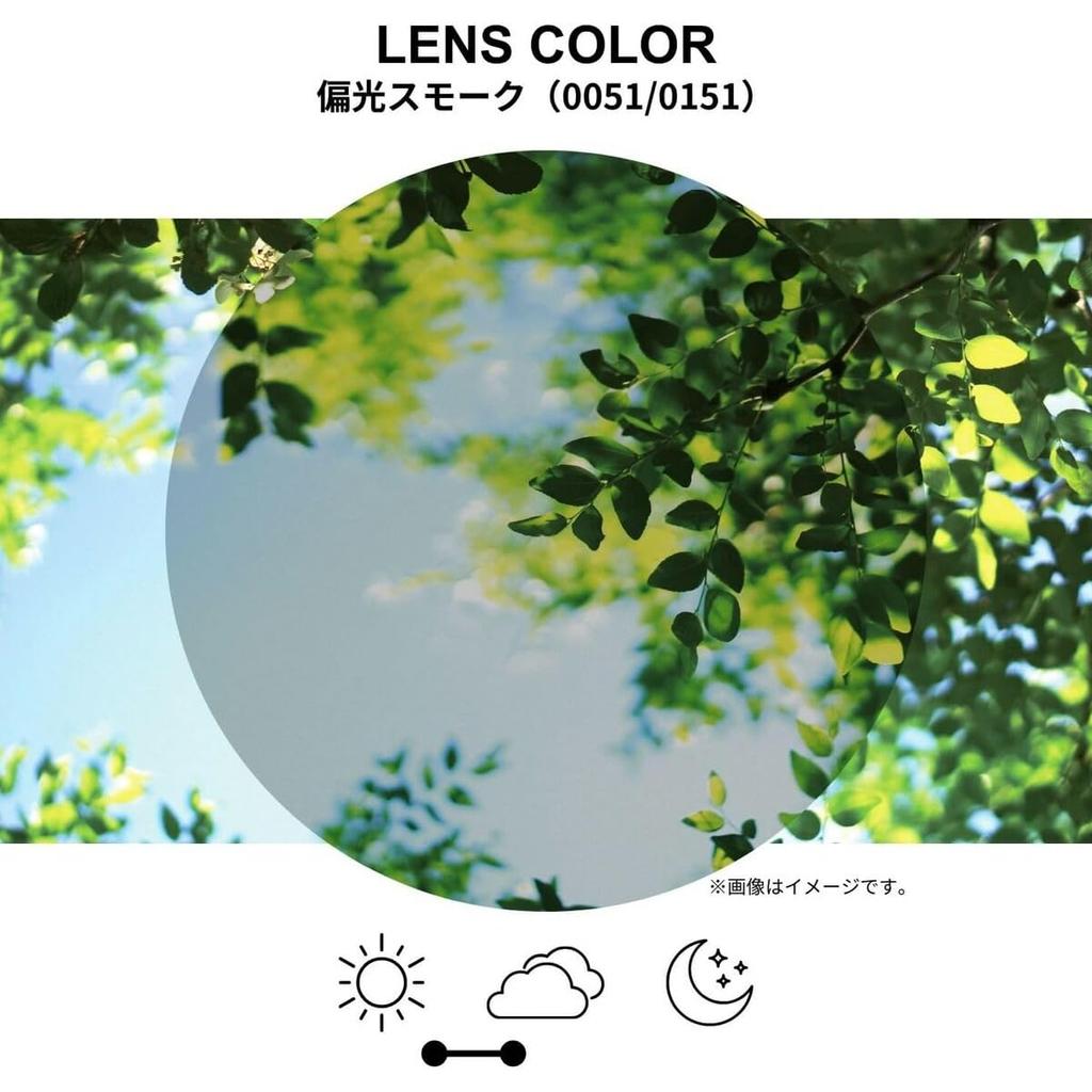 SWANS Sports Sunglasses Made In Polarized Clear Warm Smoke Driving ER-1 (ER1-0151 GRY), Japan, Lenses, Gray/Polarized (Double-Sided Multi-Coated),