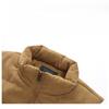 Men's Corduroy Vest with Fleece Lining, Thickened Vest, Plus Size Stand Collar, Multi-Pocket Workwear, Down Cotton Vest, Trendy