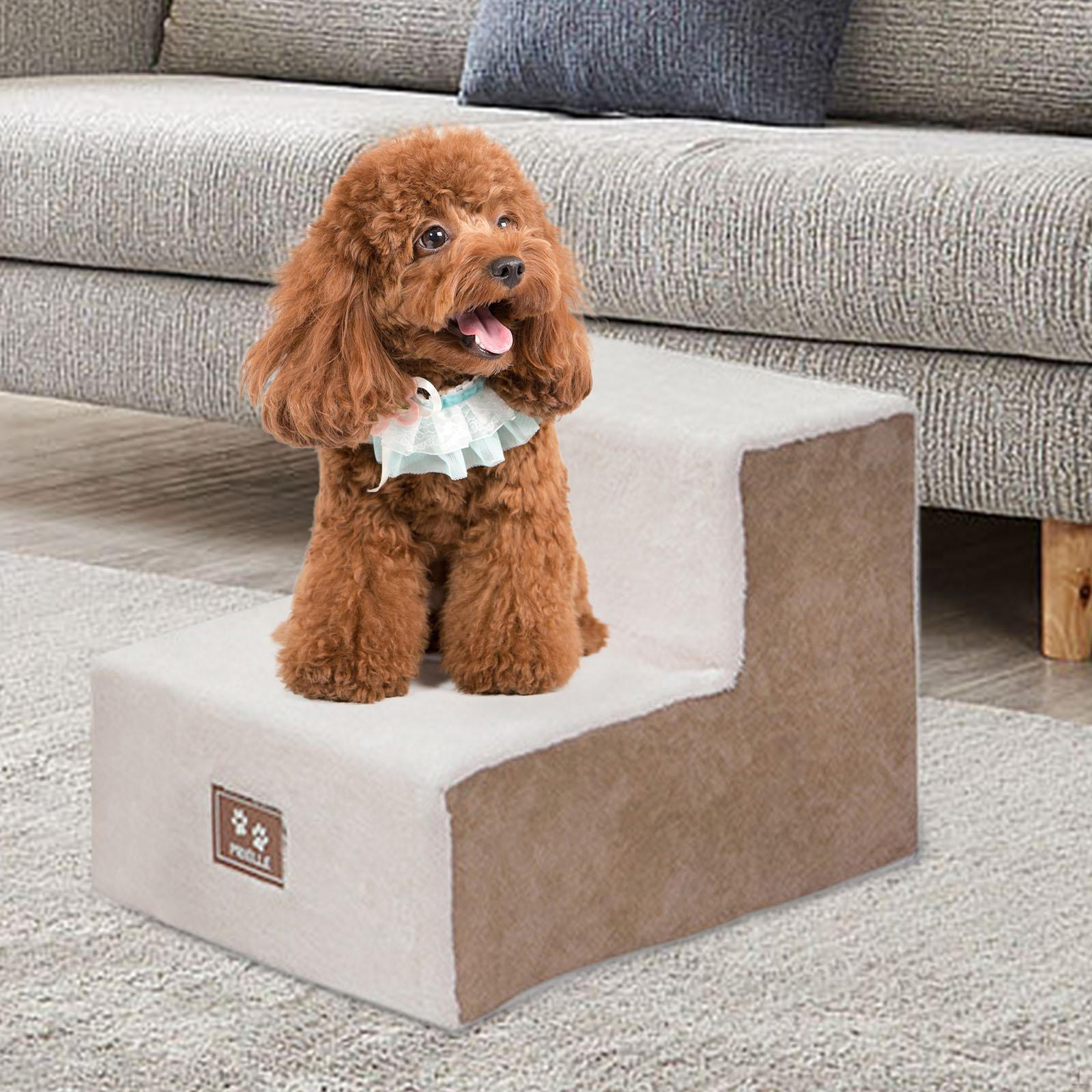 

Лестница для собак, противоскользящая, 2-ступенчатая, устойчивая к царапинам крышка лестницы, портативная, съемная, легкая для coffee