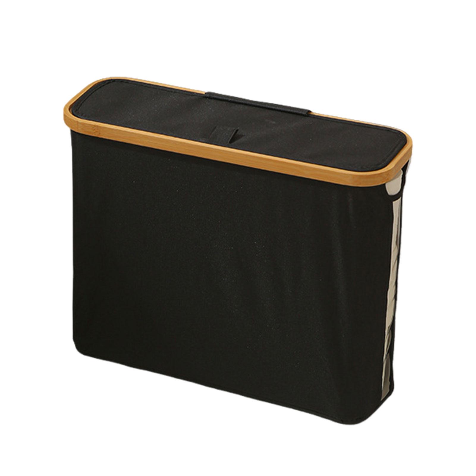 

Дышащий тканевый чехол, легкий и прочный, корзина для грязного белья, кухонная организация хранения чёрный