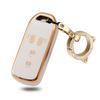 ONTTO Smart Key Case Key Holder Key Cover for Made of Suitable for Honda New Car 4 White Honda, Silicone, N-WGN, NBOX, N-BOX Plus, N-VAN, N-BOX SLASH,
