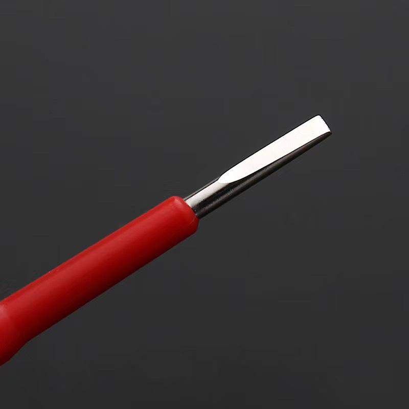 

Тестова ручка для багаторазових побутових лампочок Електрична ручка високої яскравості Спеціальна вимірювальна ручка для електрика Пряма викрутка