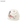 1Pc/70ml Exquisite Ceramic Tea Cup Vintage Hand-painted Master Cup Chinese Handmade Travel Teacup Custom Tea Set Gifts Teabowl