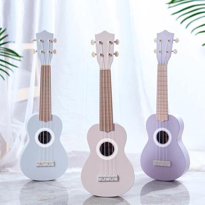 23-Inch Ukulele: Playable Musical Instrument & Gift with Patterned Logo