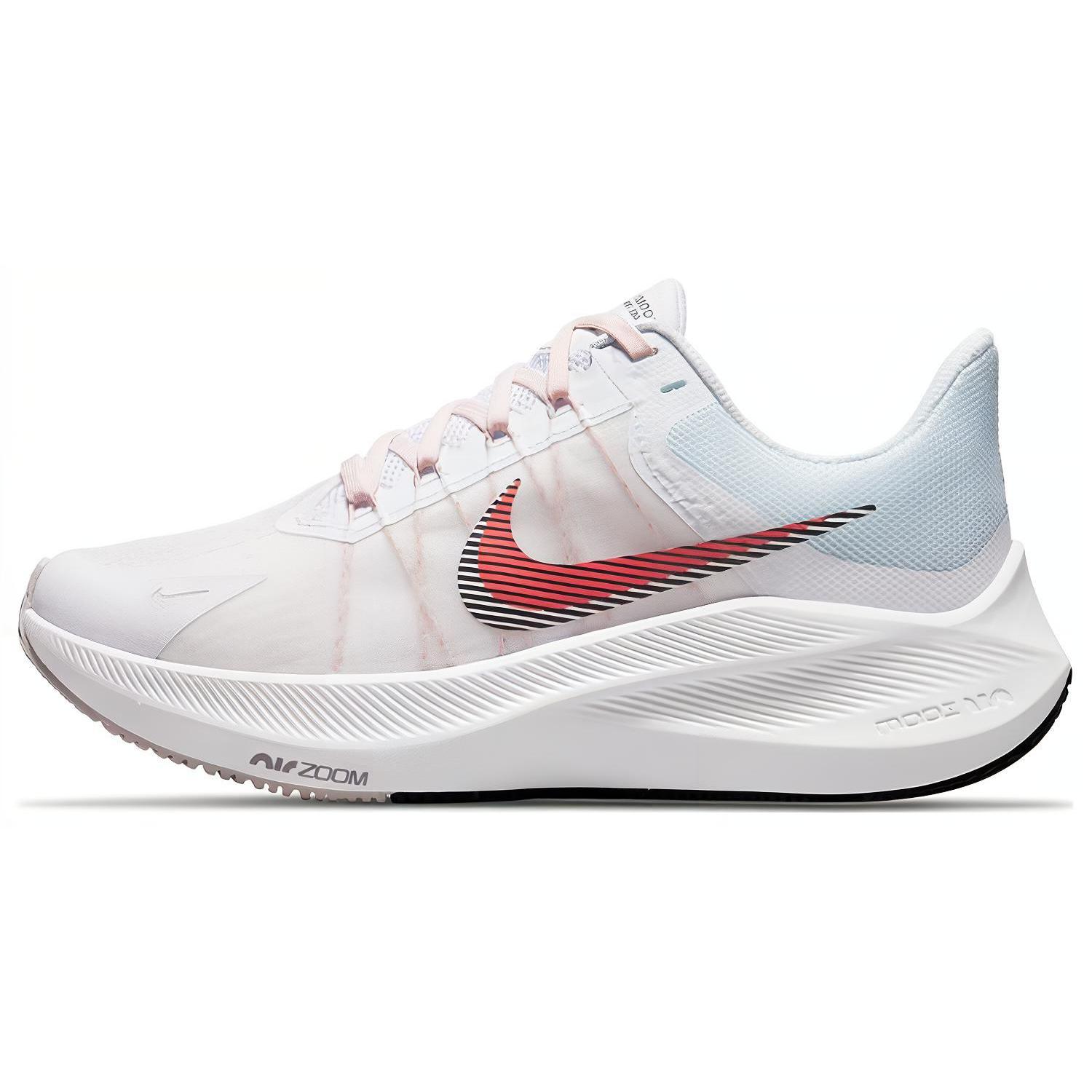 

New Nike Air Zoom Winflo 8 White Flash Crimson Women s CW3421-101 39